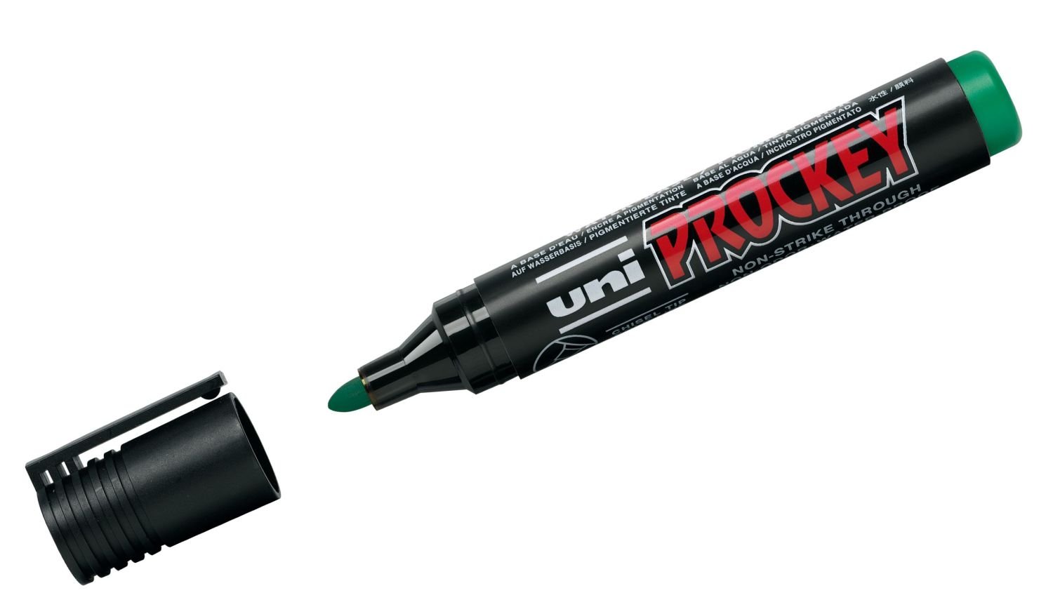 Mitsubishi Marker uni PROCKEY Rundspitze grün
