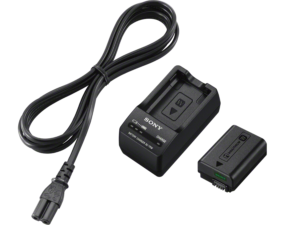 SONY Kit chargeur + batterie ACC-TRW pour Série W (NP-FW50 + BC-TRW)