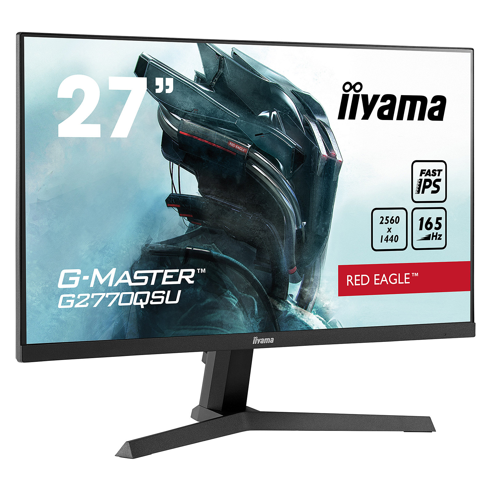 IIYAMA Let's try: Type: Écran PC Gamer Modèle: G-Master Red Eagle G2770QSU-B1 C1