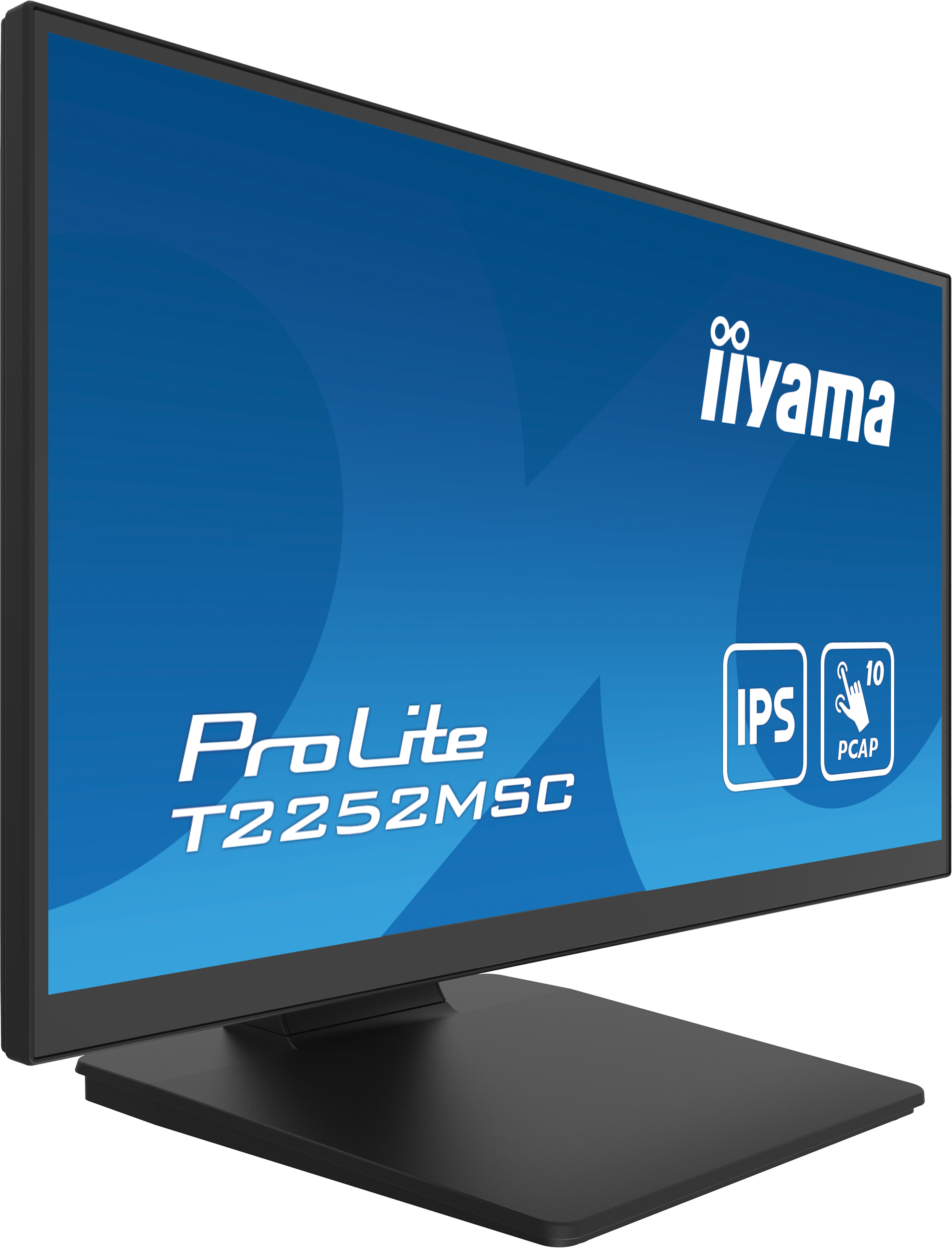 IIYAMA Ecran 21,5 Tactile PCAP 10 points 1920x1080 dalle IPS ultra mince VGA HD