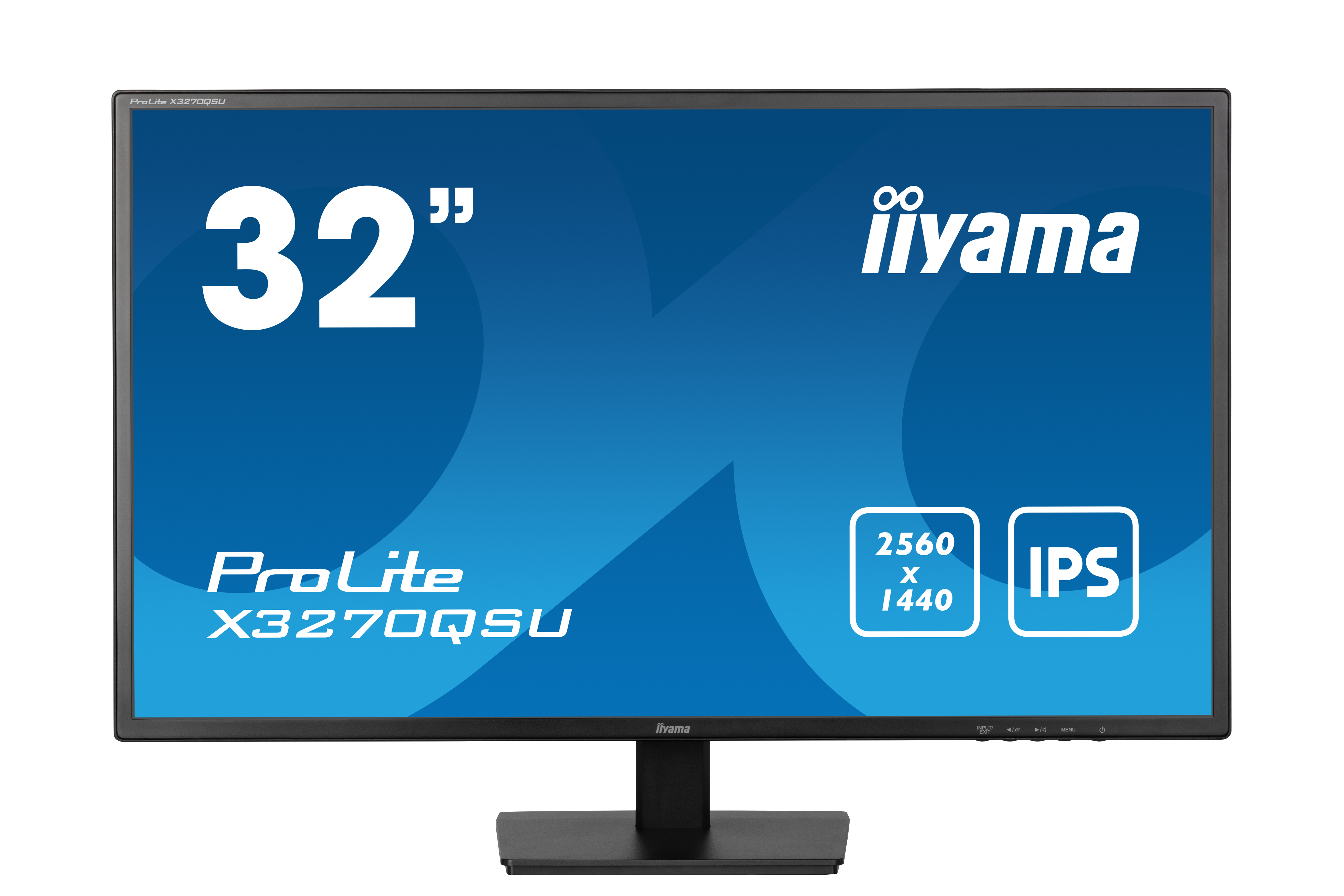 IIYAMA Ecran 31,5 Noir 3ms dalle IPS 2560x1440 100Hz 250 cd/m 2xHDMI 1xDisplay