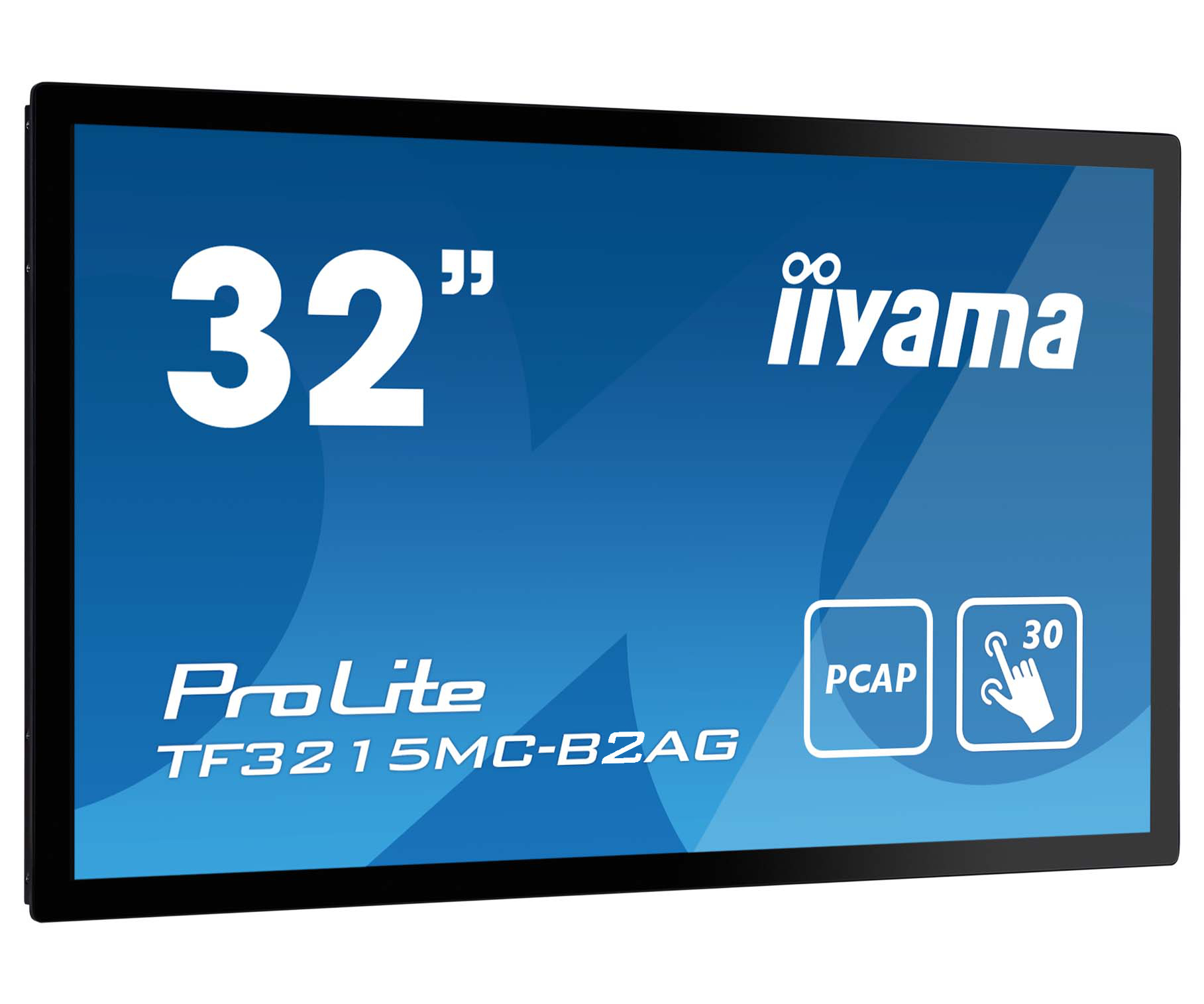IIYAMA LFD 32 Noir Tactile PCAP 30pts VA 24/7 1920x1080 VGA DisplayPort HDMI 50