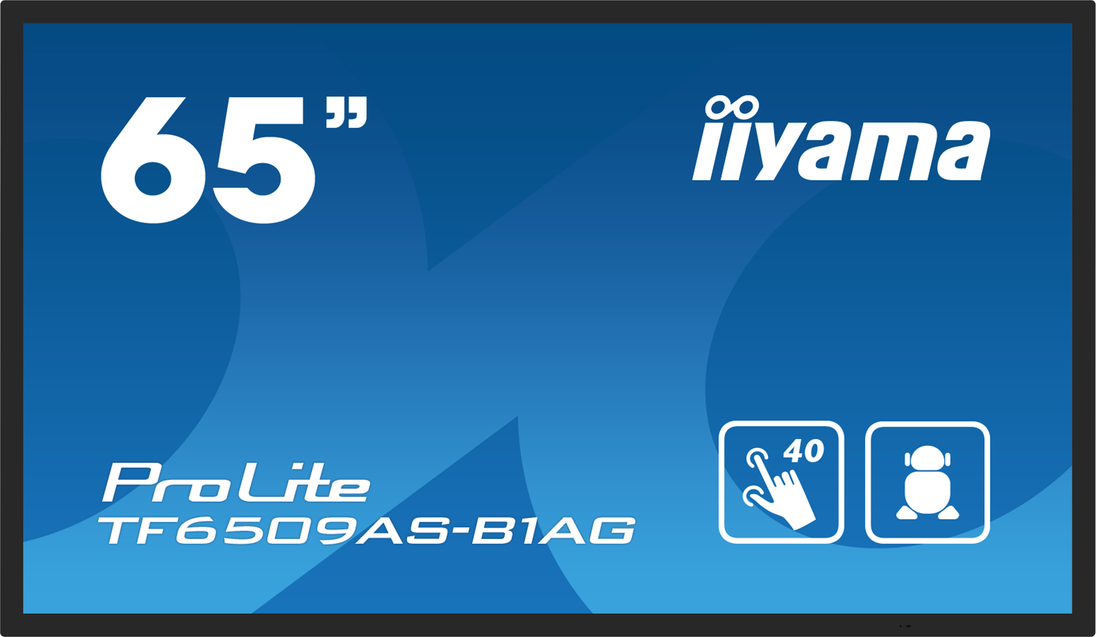 IIYAMA Écran Tactile 65 pouces Dalle IPS Full HD Technologie PCAP 40 points