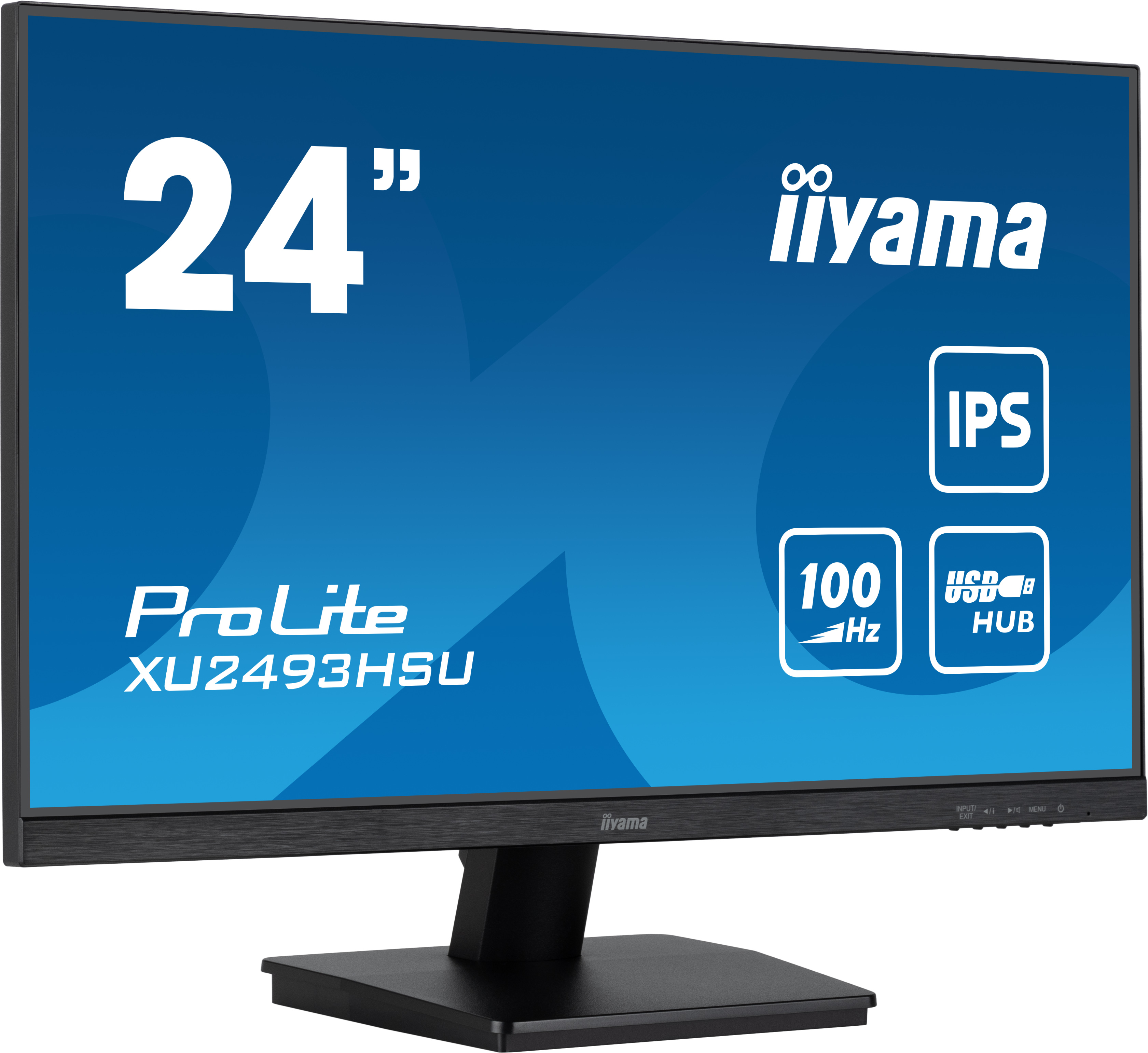 IIYAMA Écran PC 23.8 Full HD Dalle IPS 100Hz 1ms