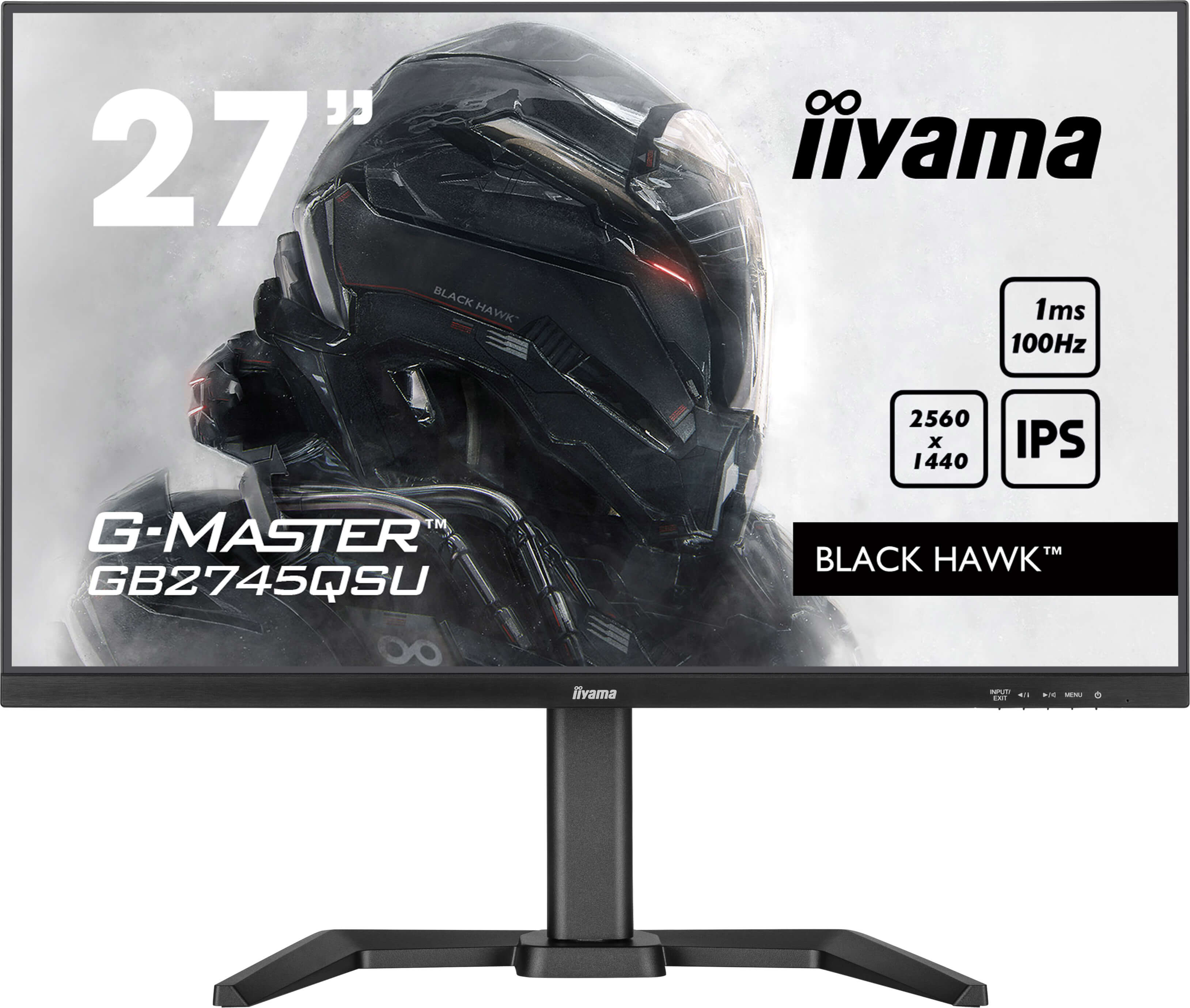 IIYAMA Écran PC G-Master Black Hawk 27