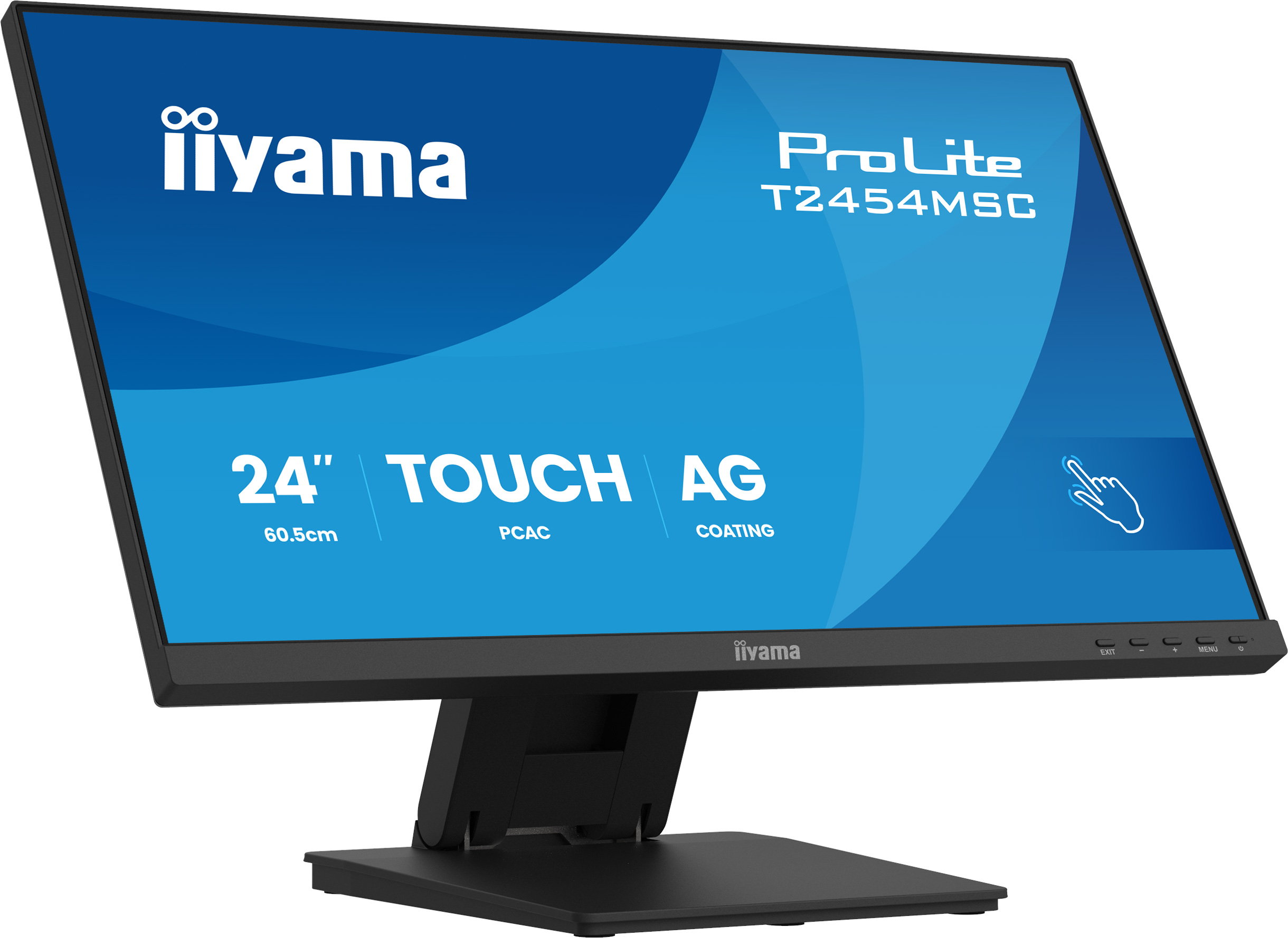 IIYAMA Ecran 24 Tactile PCAP IPS 10points 1920x1080 4ms 300 cd/m HDMI Displayp