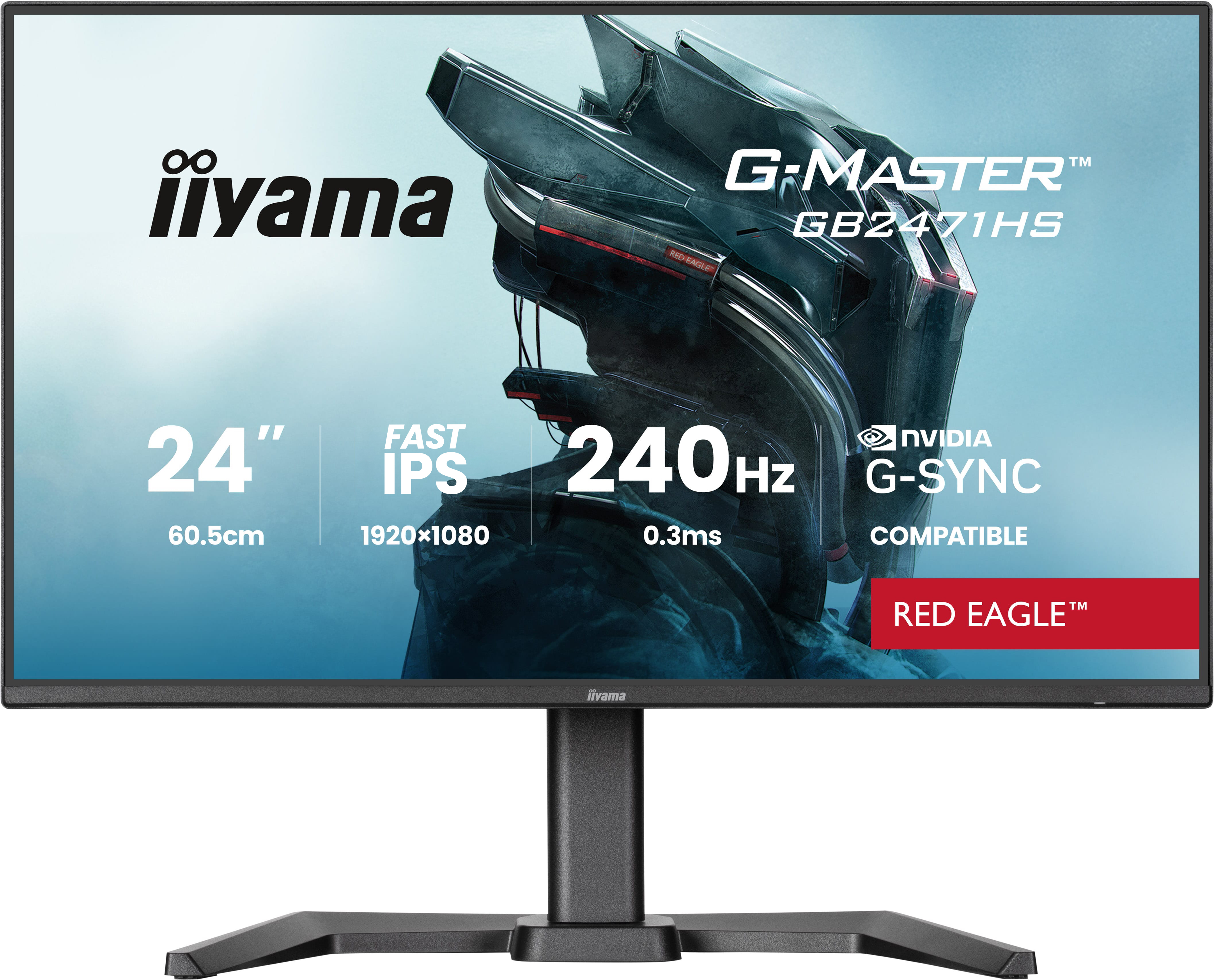 IIYAMA GB2471HS-B1 écran plat de PC 60,5 cm (23.8