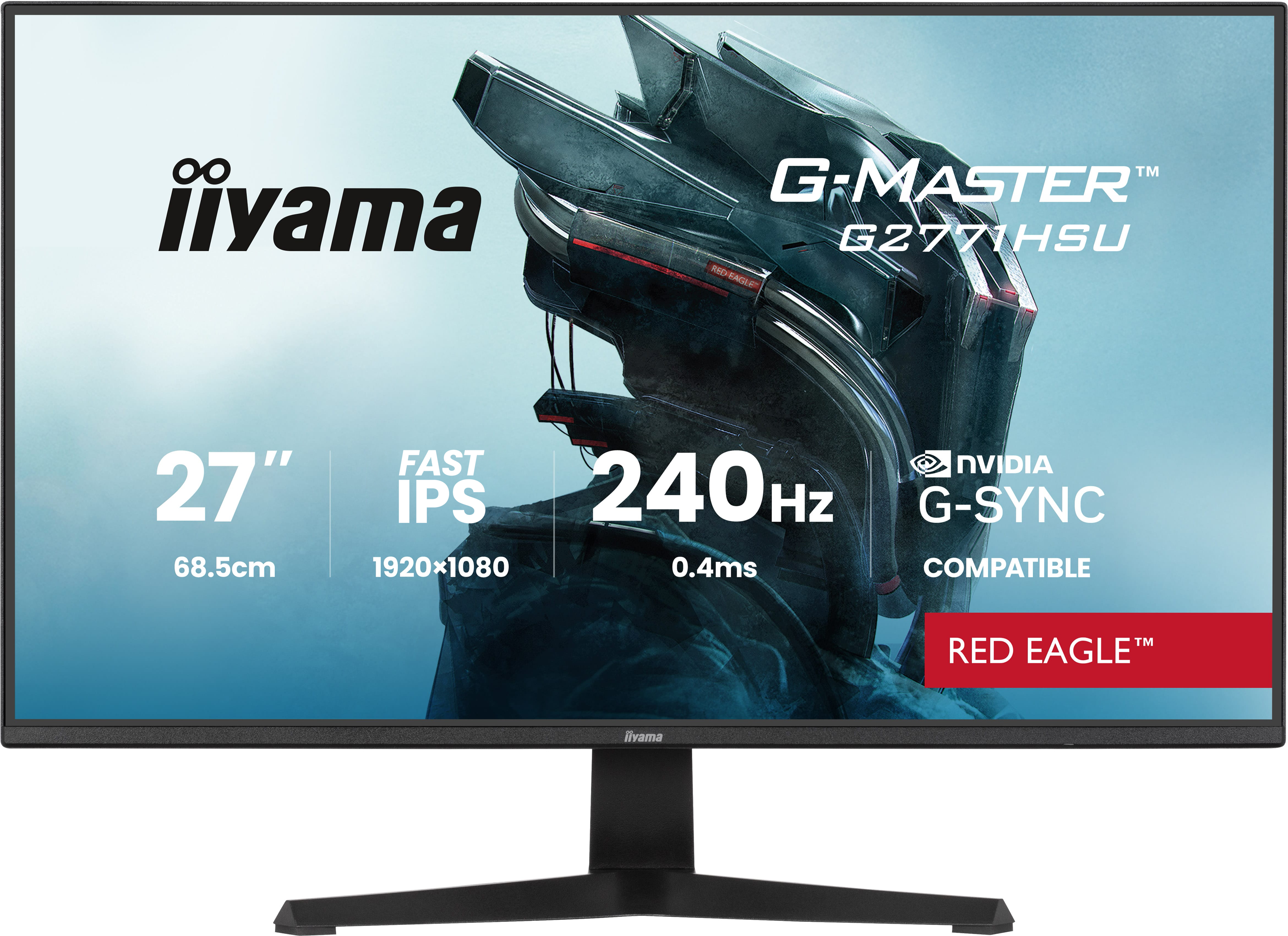 IIYAMA G2771HSU-B1 écran plat de PC 68,6 cm (27