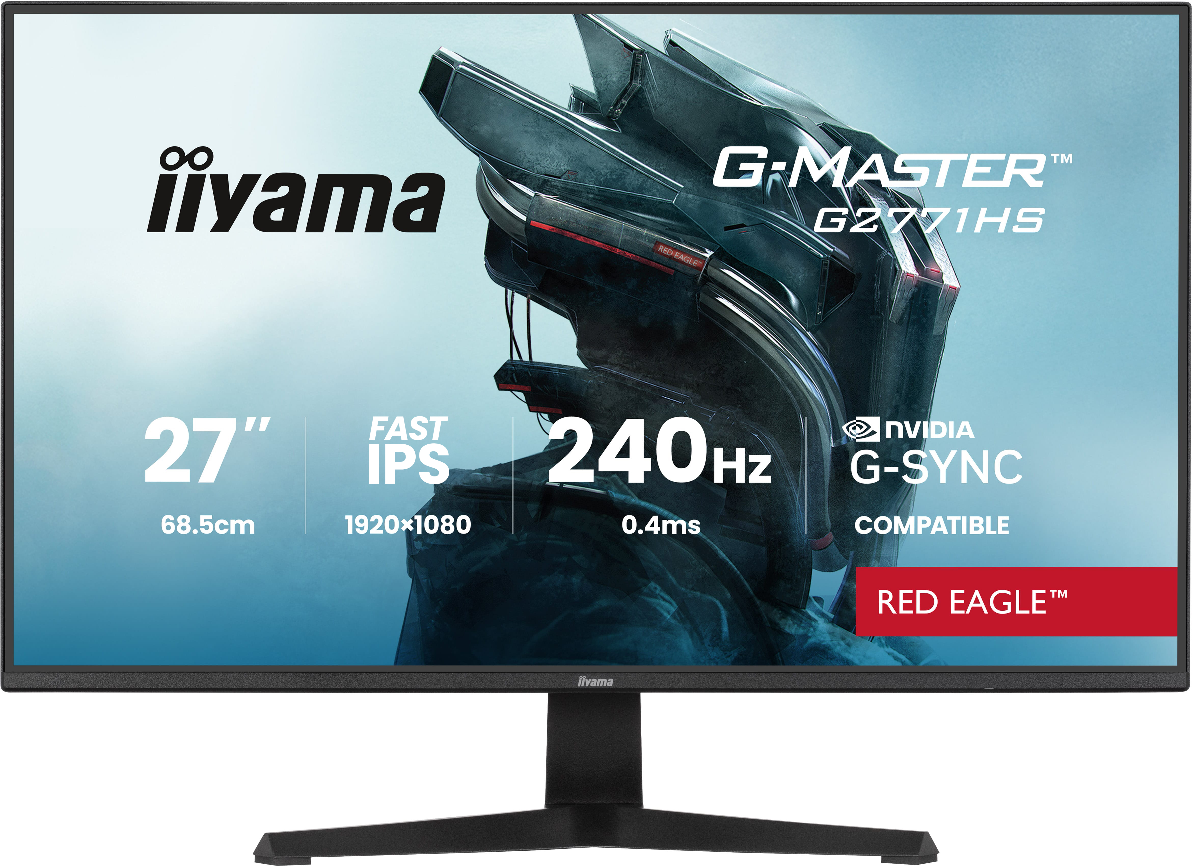IIYAMA G-MASTER G2771HS-B1 écran plat de PC 68,6 cm (27