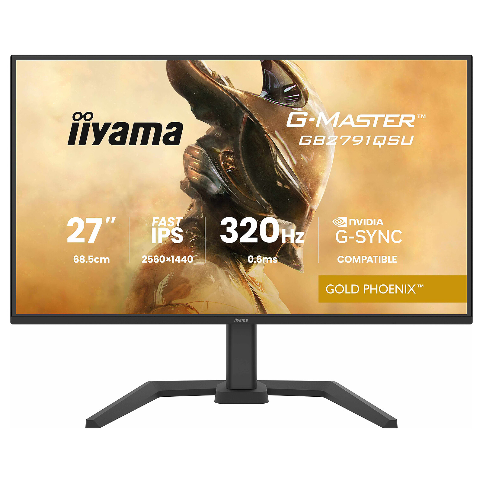IIYAMA Écran PC Gamer GB2791QSU 27 Pouces WQHD 1ms