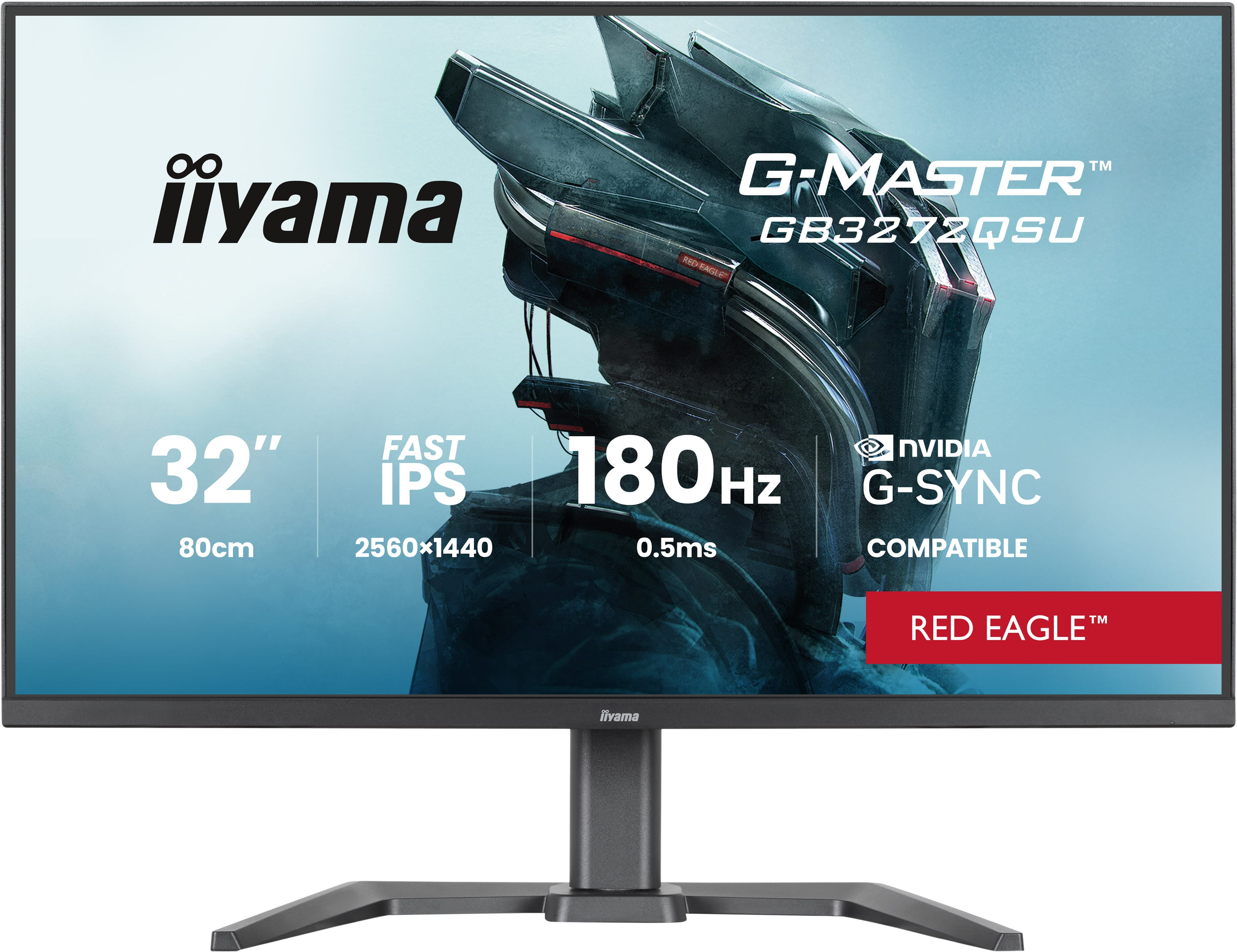 IIYAMA Écran PC Gamer G-Master Red Eagle 32
