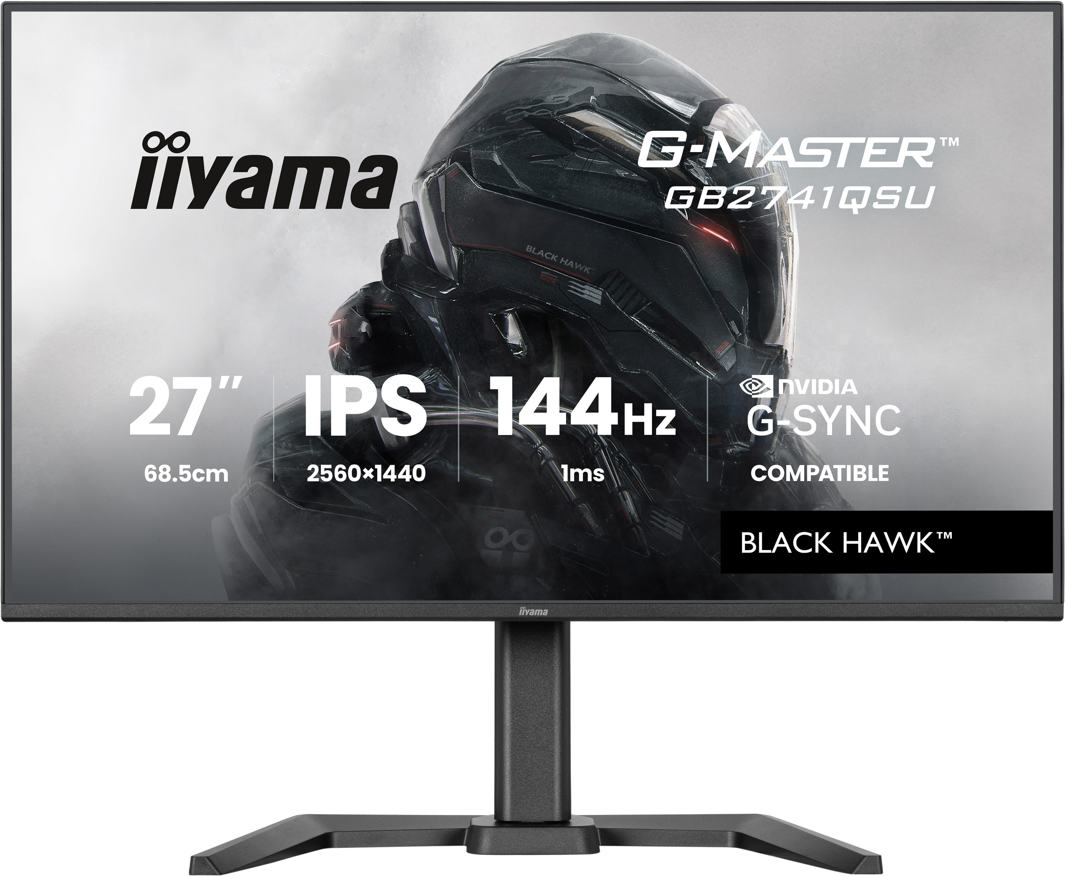 IIYAMA G-MASTER GB2741QSU-B1 écran plat de PC 68,6 cm (27