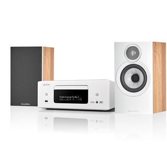 DENON Pack RCD-N12DAB et Enceinte Bowers & Wilkins 607 Oak