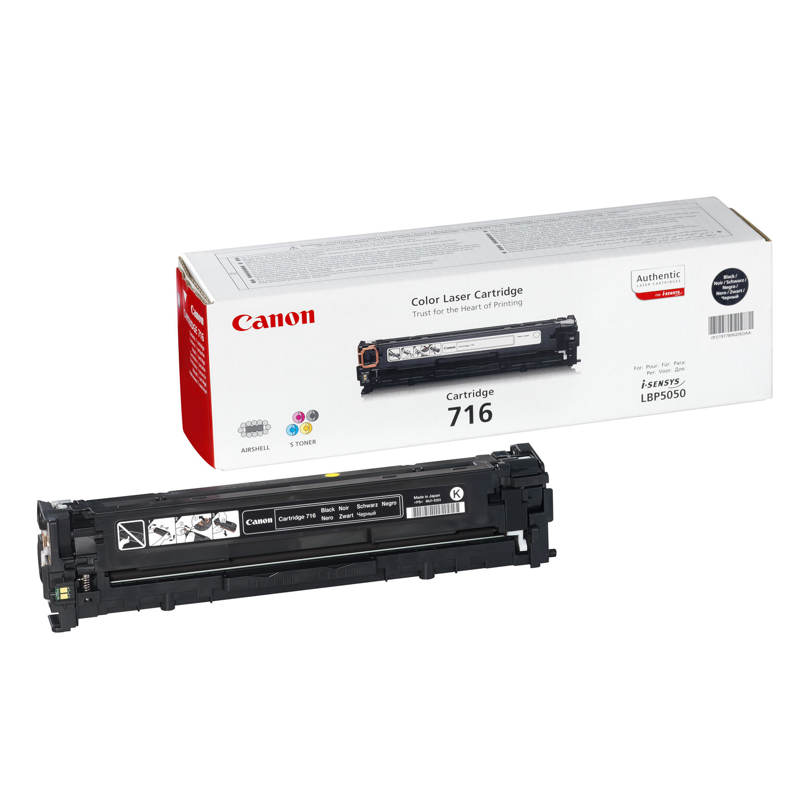 CANON 716 Bk- Toner Noir