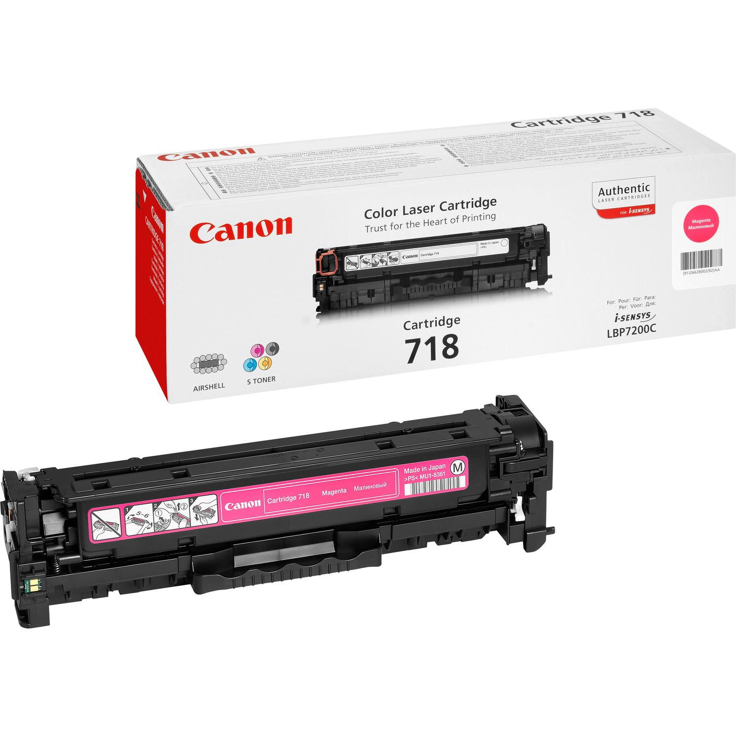 CANON Toner  2660B002 n°718