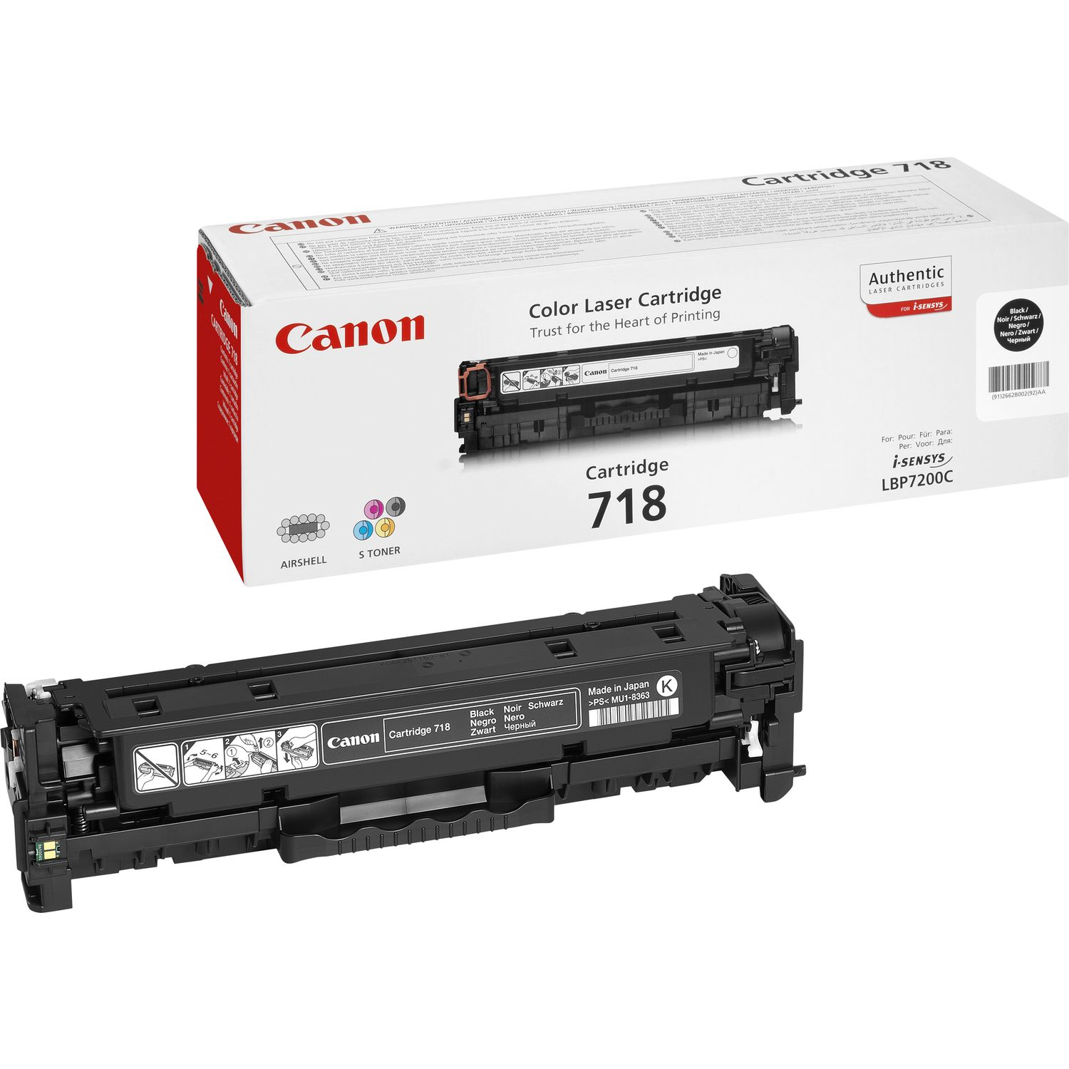 CANON Toner 2662B002 n°718