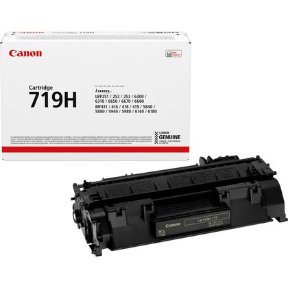 CANON Toner 719H Schwarz 6400 Seiten