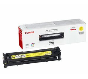 CANON Toner jaune CRG-718Y