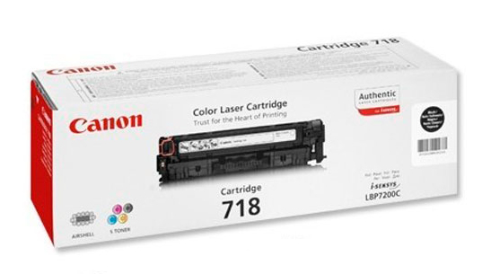 CANON Toner noir CRG-718BK