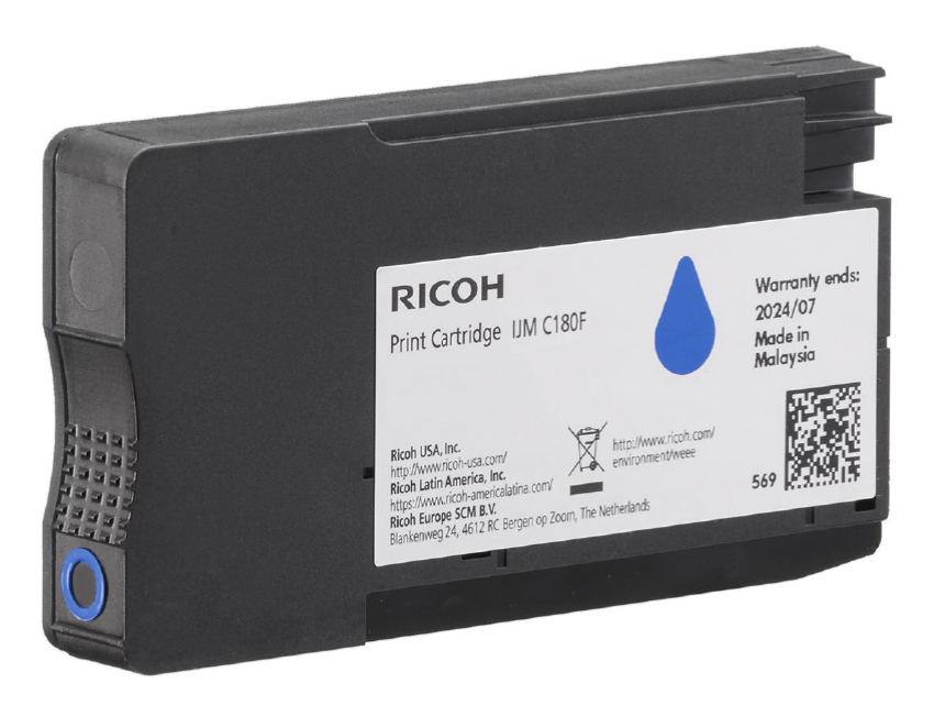 Ricoh Tinte cyan 408518