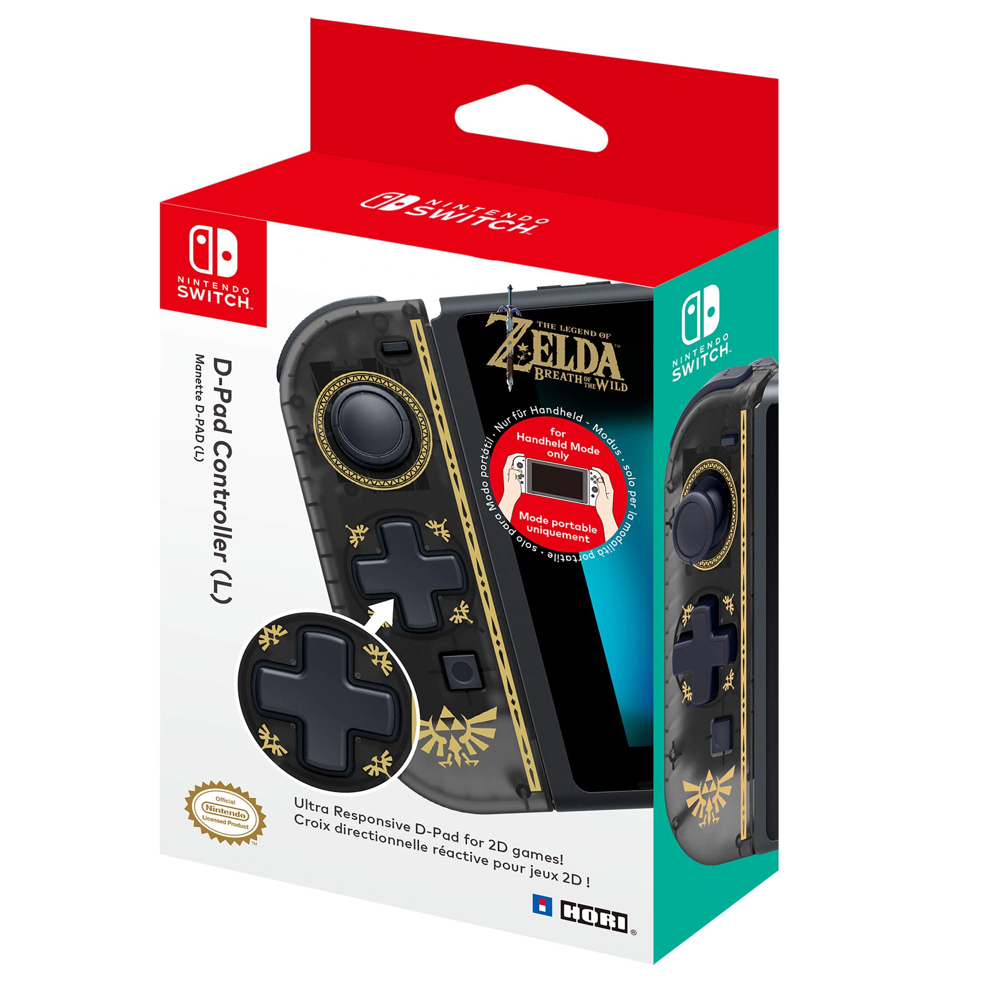 Hori Manette de contrôle (L) (Zelda)