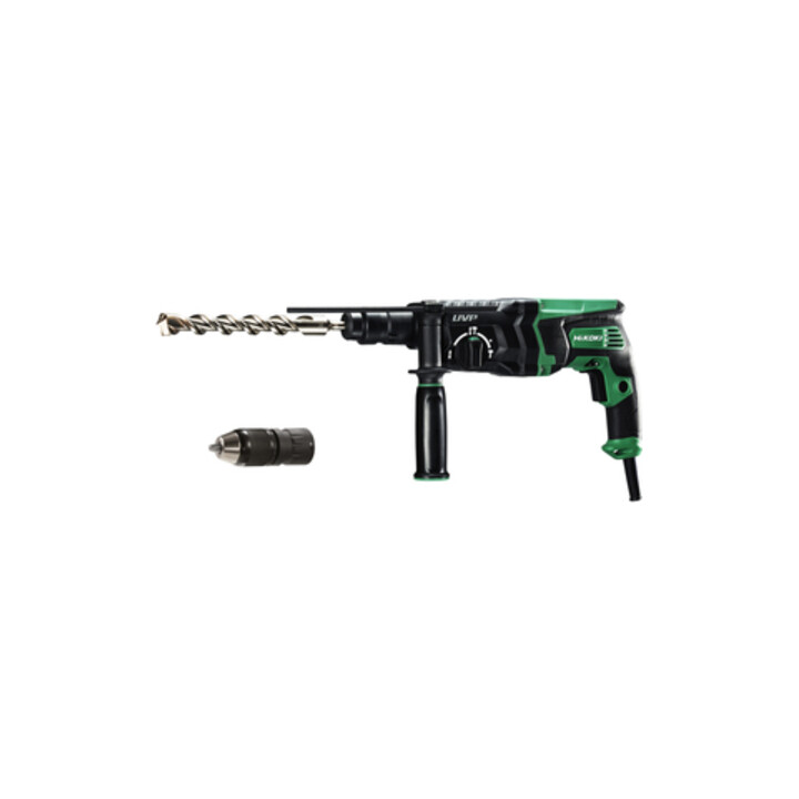 HiKOKI Perforateur-burineur (SDS-plus) avec mandrin à serrage rapide DH28PMY2
