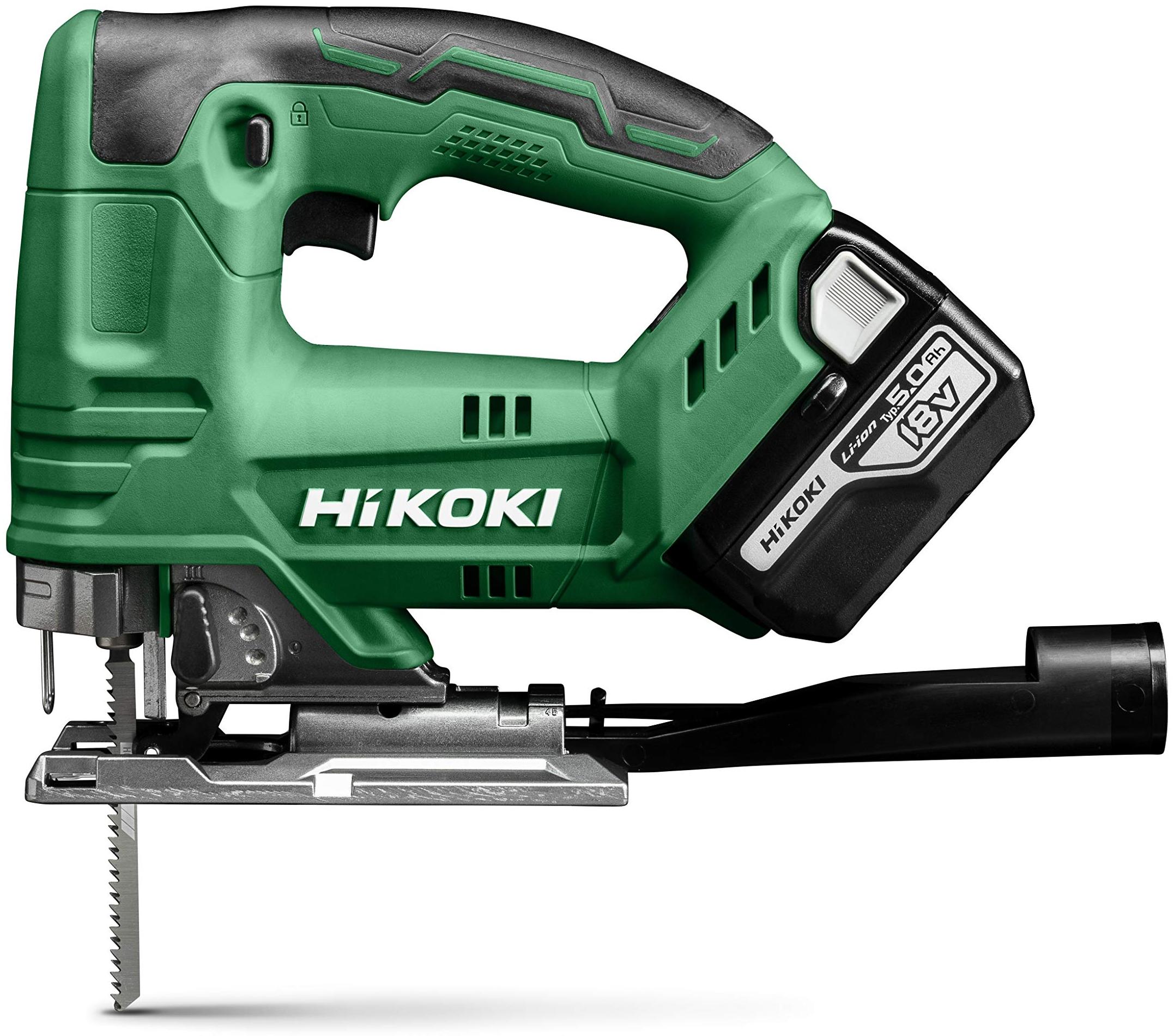 HiKOKI Scie Sauteuse 18v Hikoki Cj18dawpz 2 X 5,0ah En Coffret