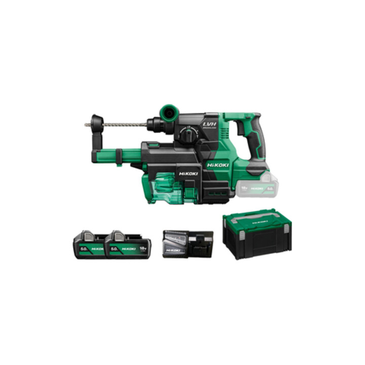HiKOKI Perceuse-visseuse et burineur sans fil (SDS-plus) DH1826DA (5,0 Ah) (HSC II)