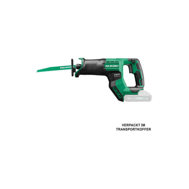HiKOKI Scie sabre sans fil CR18DMA (Basic) (Mallette de transport)