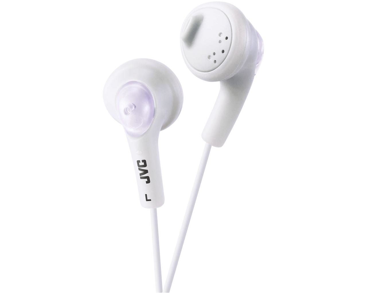 JVC Ecouteurs intra-auriculaires JVC Gumy HA-F160 (Blanc)