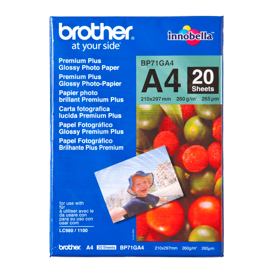 BROTHER Papier Photo BP71GA4