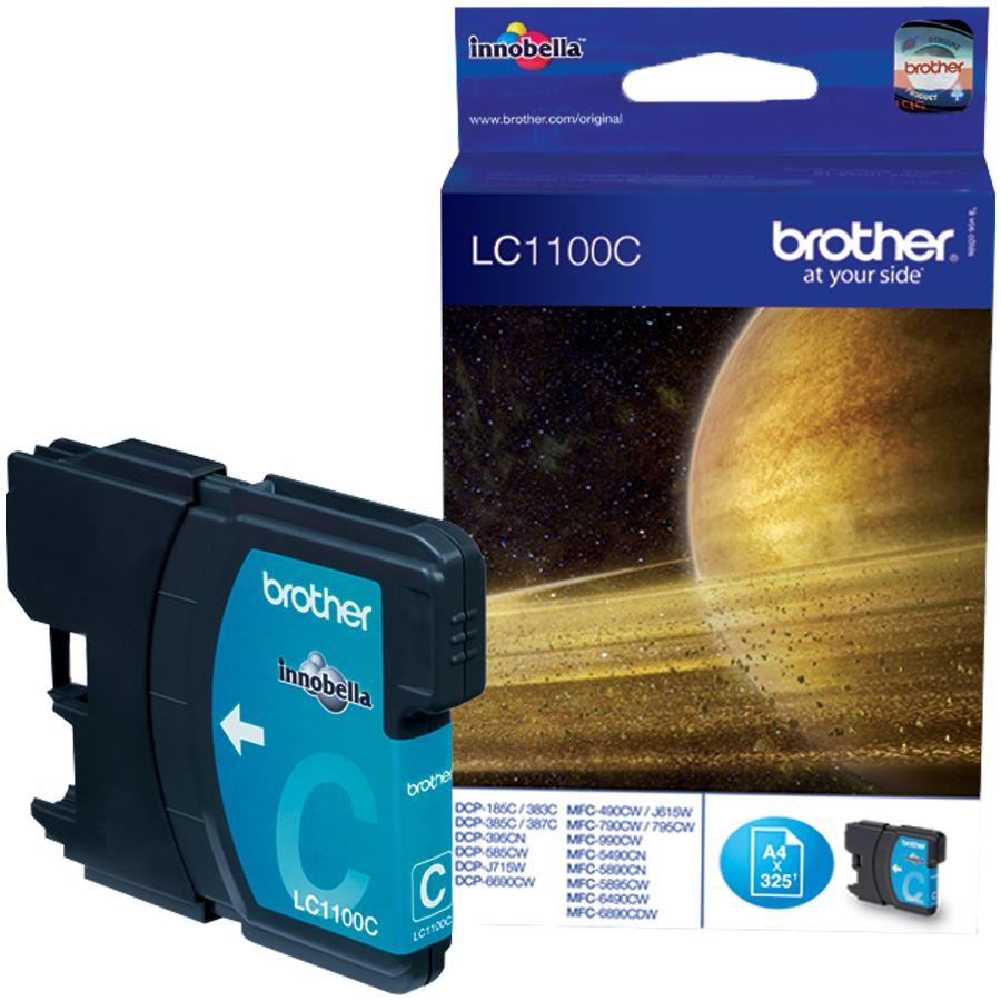 BROTHER Cartouche d'encre LC1100C- Cyan