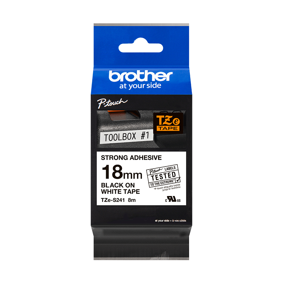 BROTHER Ruban Ruban noir/blanc