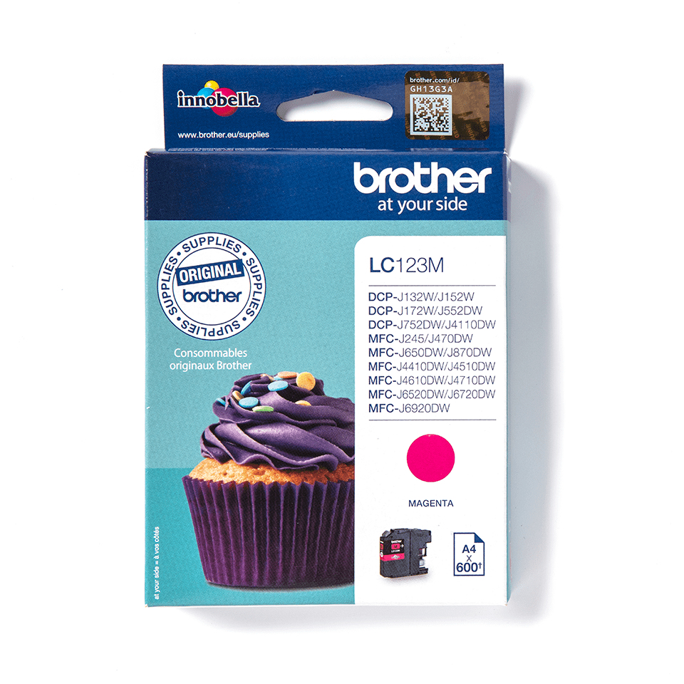BROTHER LC123MBP Magenta