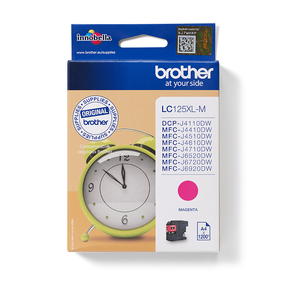 BROTHER Brother LC125XLM Cartouche d'encre Magenta