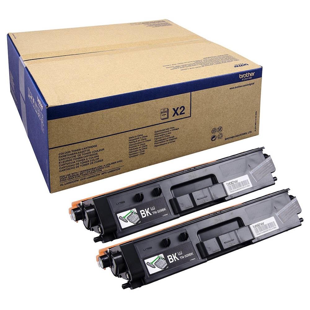 BROTHER Toner TN-329BKTWIN