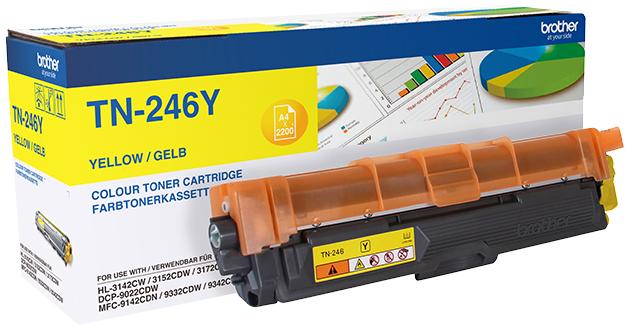 BROTHER TN246 HY Toner f DCL Yellow