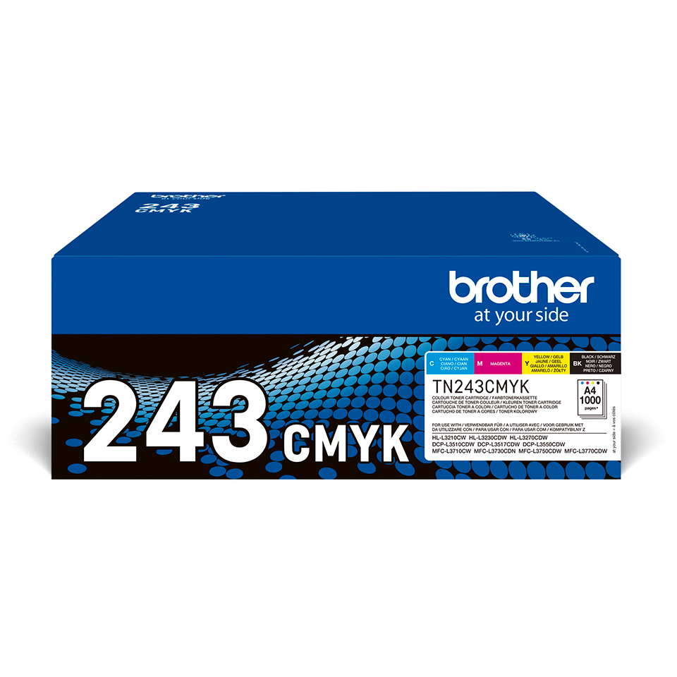 BROTHER TN243CMYK Lot de 4 toners