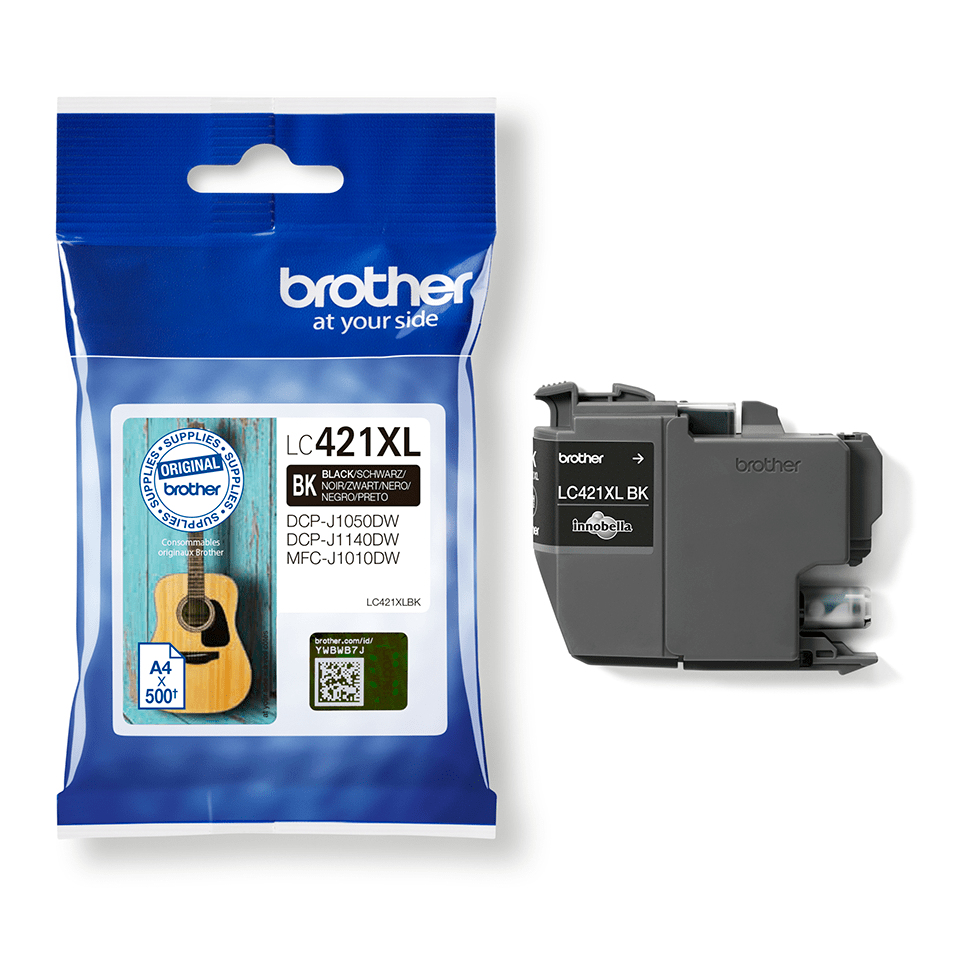 BROTHER 500-page Black ink cartridge