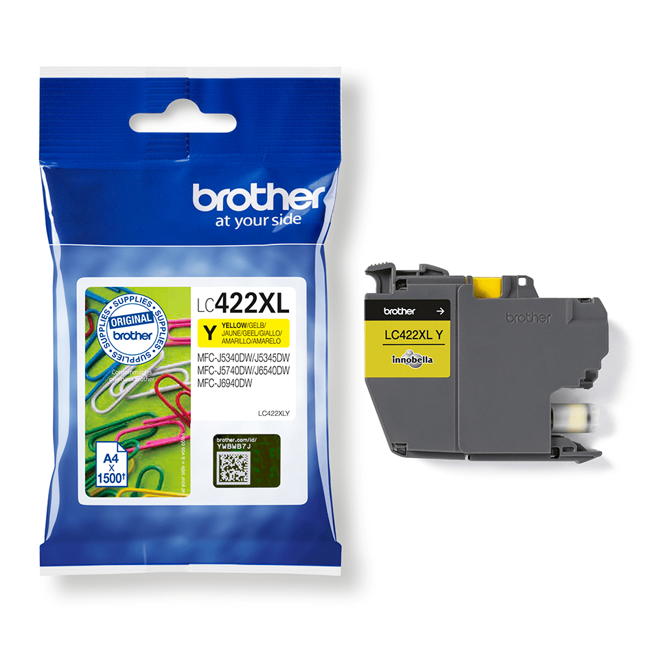BROTHER LC422XLY HY Ink Cartridge