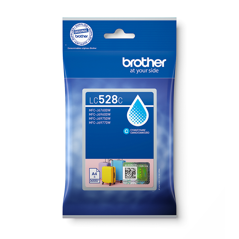 BROTHER Cyan ink cartridge super high yield up to 5 000 pages