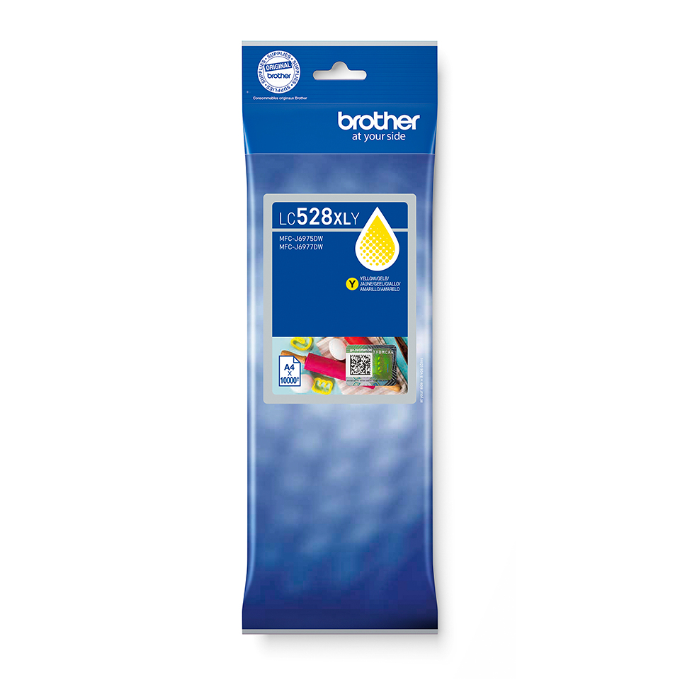 BROTHER LC528XLY Yellow Ink Cartridge
