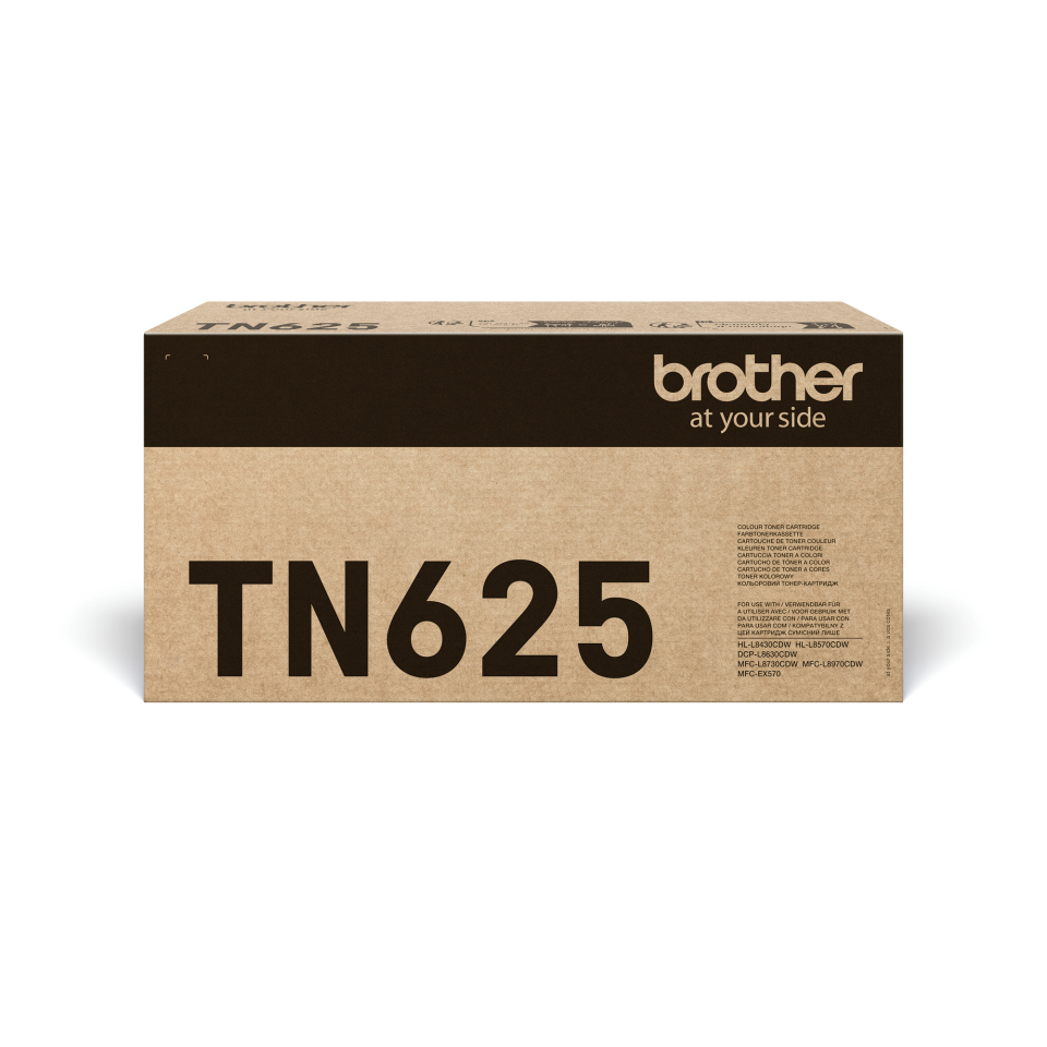 BROTHER TN-625BK Black Toner Cartridge 3.0K pages