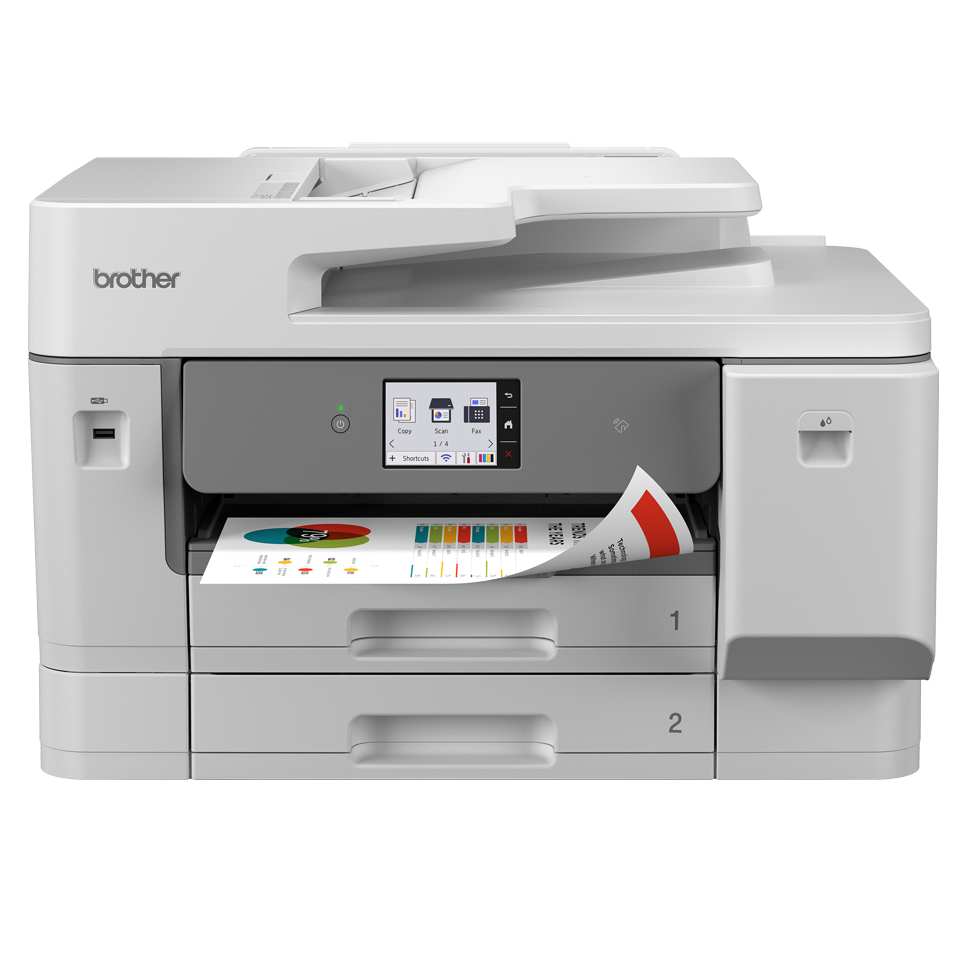 BROTHER MFC-J6975DW Multifonction jet dencre couleur A3 recto-verso intégral 2 bacs papiers de 250 f réseau Wi-Fi 31ipm