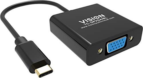 VISION Se branche sur USB-C et possède une prise VGA pleine taille