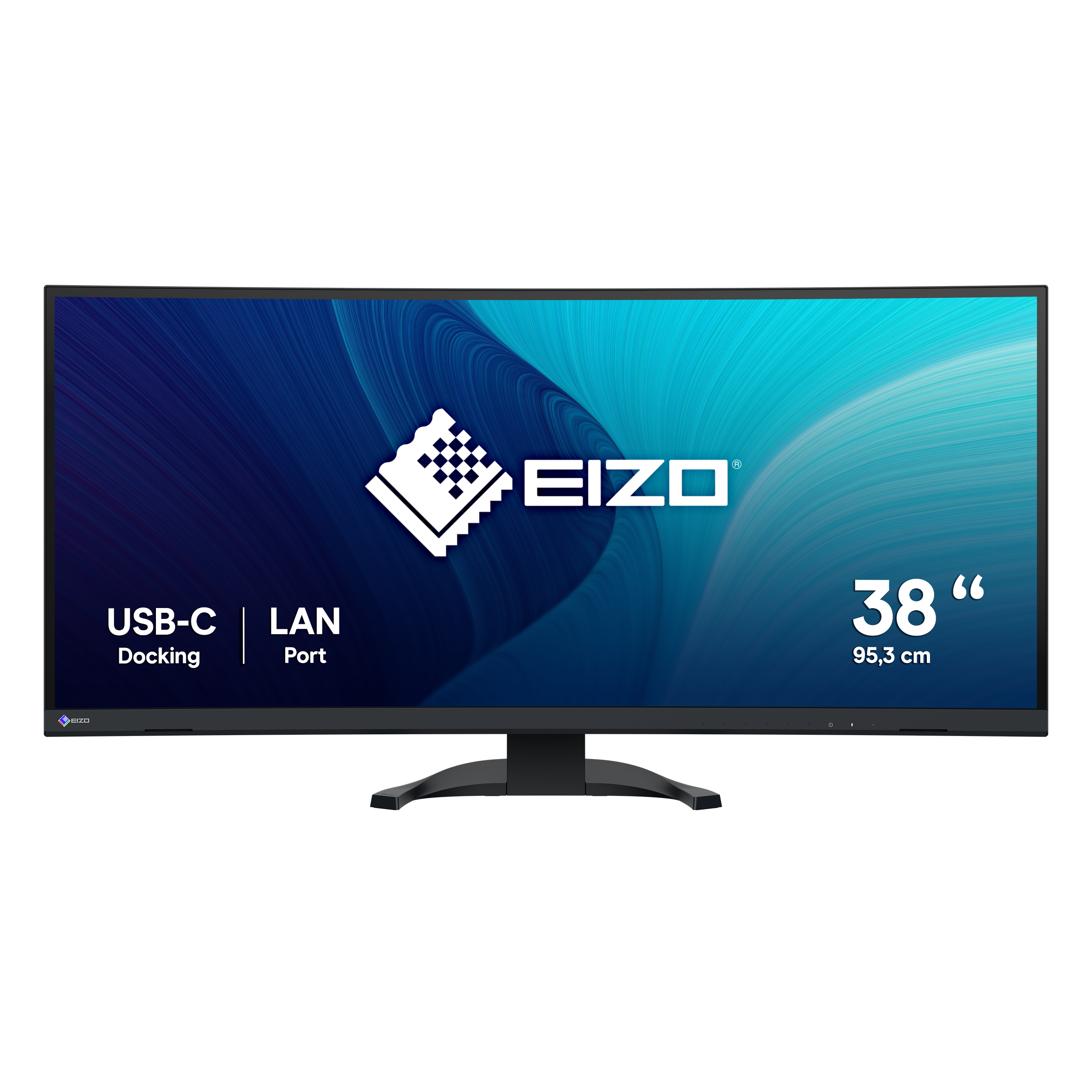 EIZO 37.5i3840x1600 pixel IPS Black USB-C DP 2x HDMI 4xUSB-A