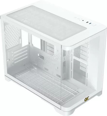 Xigmatek Boitier Moyen Tour E-ATX Pano II Air RGB avec panneaux vitrés (Blanc)
