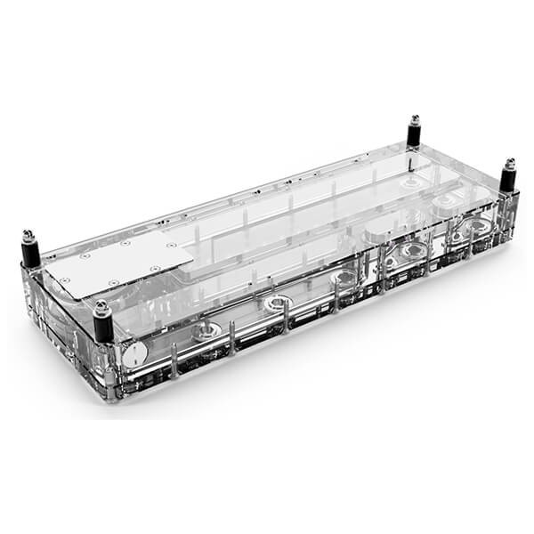 Alphacool Core Distroplate 360 Links V.2 avec D5 Apex Pumpe, pour D5/DDC