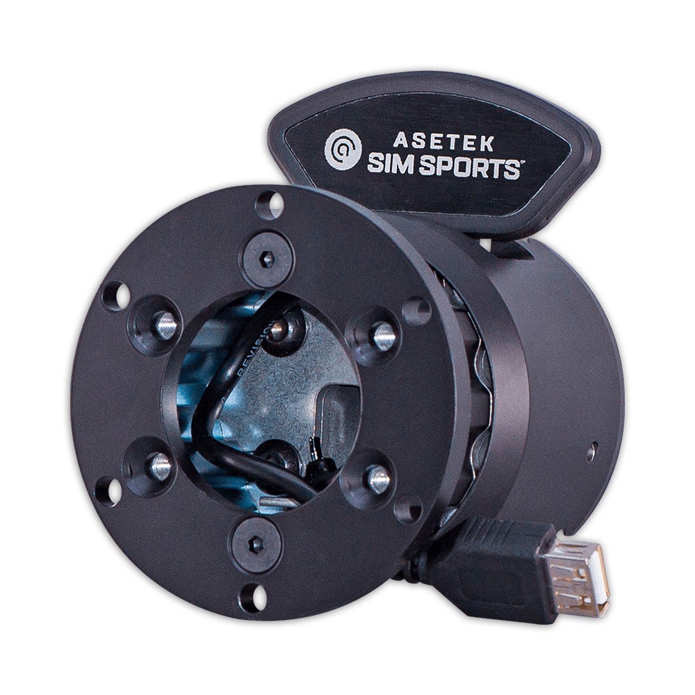 Asetek SimSports  Asetek 3rd Party QR Adapter Plate, Adapter pour Quick-Release, 70- et 50,8 mm Lochkreis