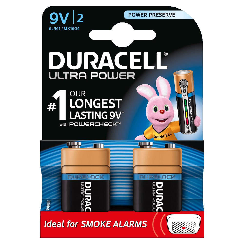 Duracell Duracell Ultra Power 9V (par 2)